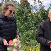 laughters with apple